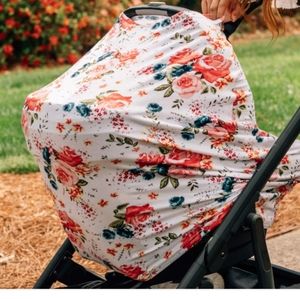 Milk Snob French Floral Baby Car Seat Cover